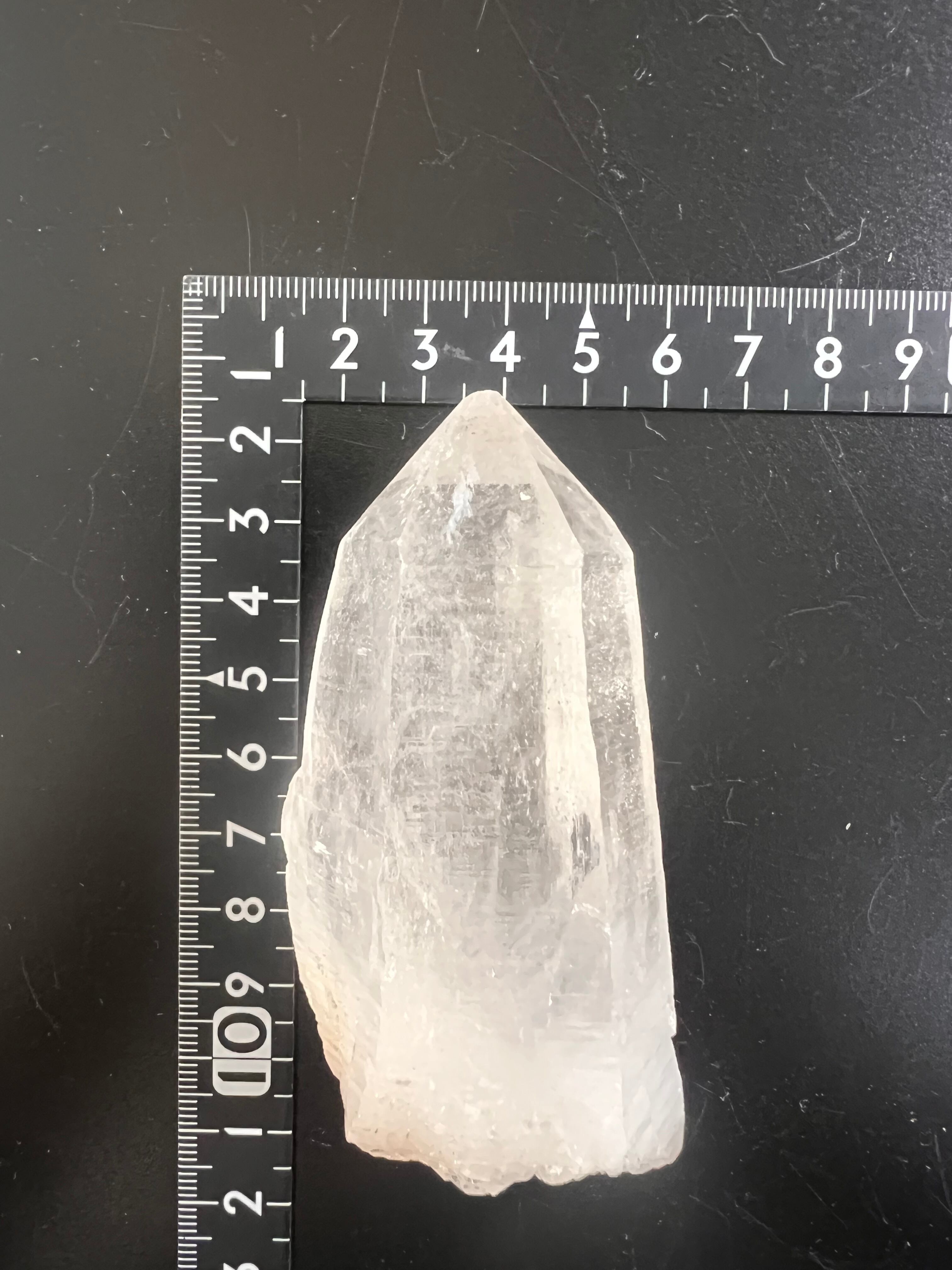 E33036】セルフヒールド 両錐 水晶 クォーツ ヒマラヤ水晶 ヒマラヤ産