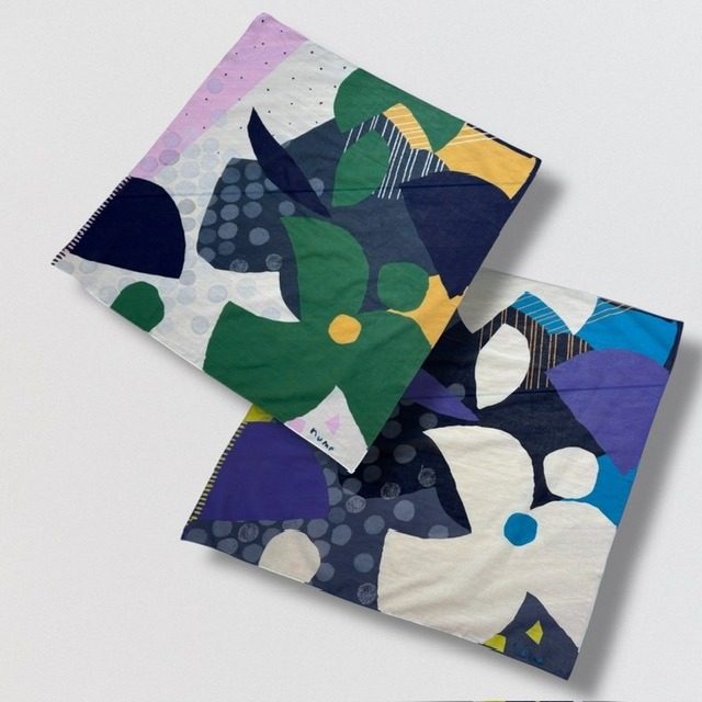 nume printed cotton scarf