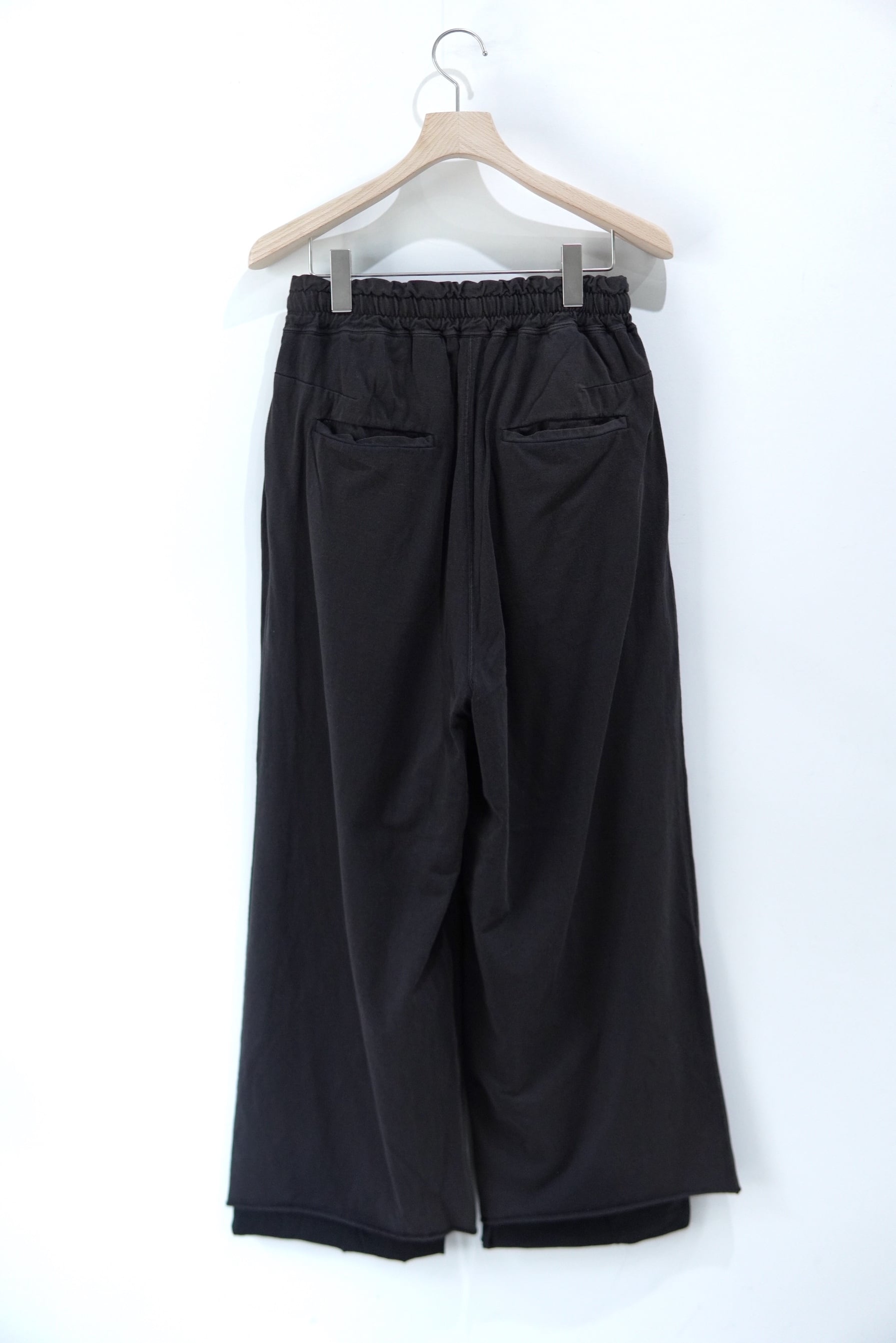 【PROS AND CONS】ANCELLM アンセルム ANC-PT75 ANCELLM / DRAPE WIDE EASY CUT SLACKS / ANC-PT88 | POETRY