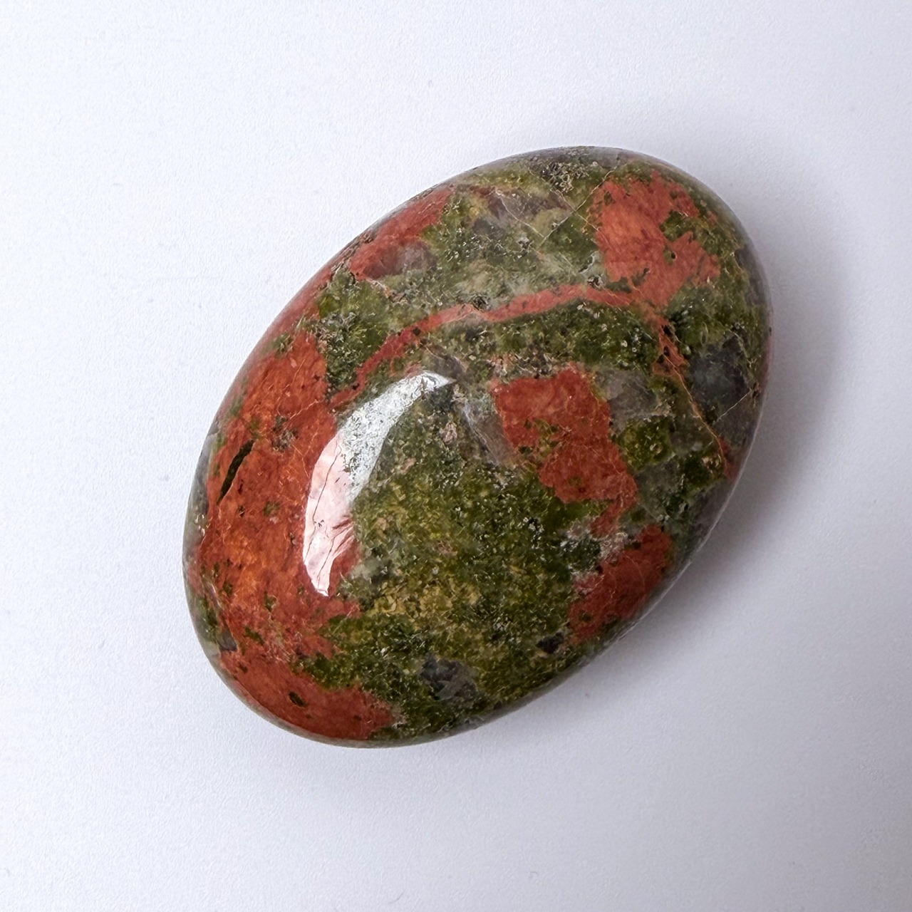 ユナカイト03 パーム ＊ Unakite ＊ 天然石