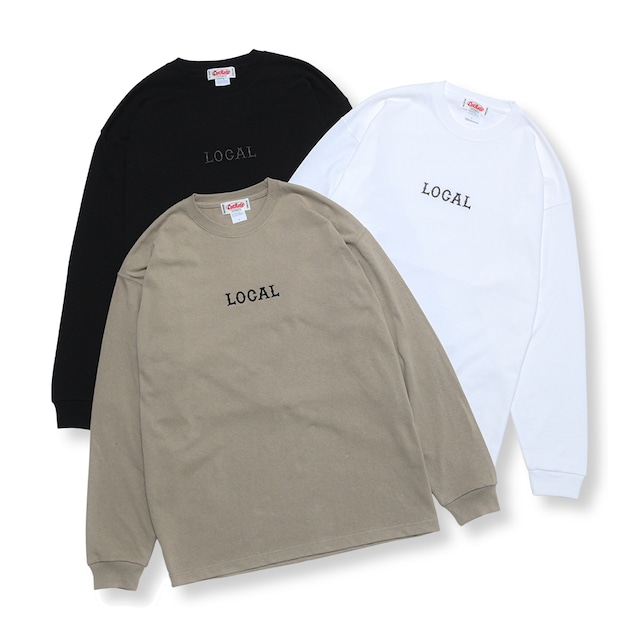 CLASSIC LOCAL LOGO EMBROIDERY L/S TEE