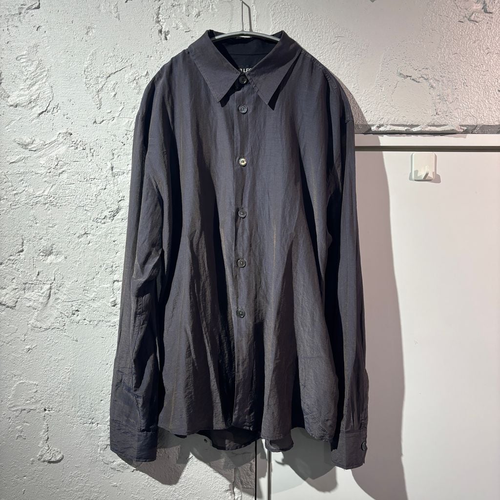 OUR LEGACY アワーレガシー 25SS BEYOND SHIRT Charcoal Bordeaux