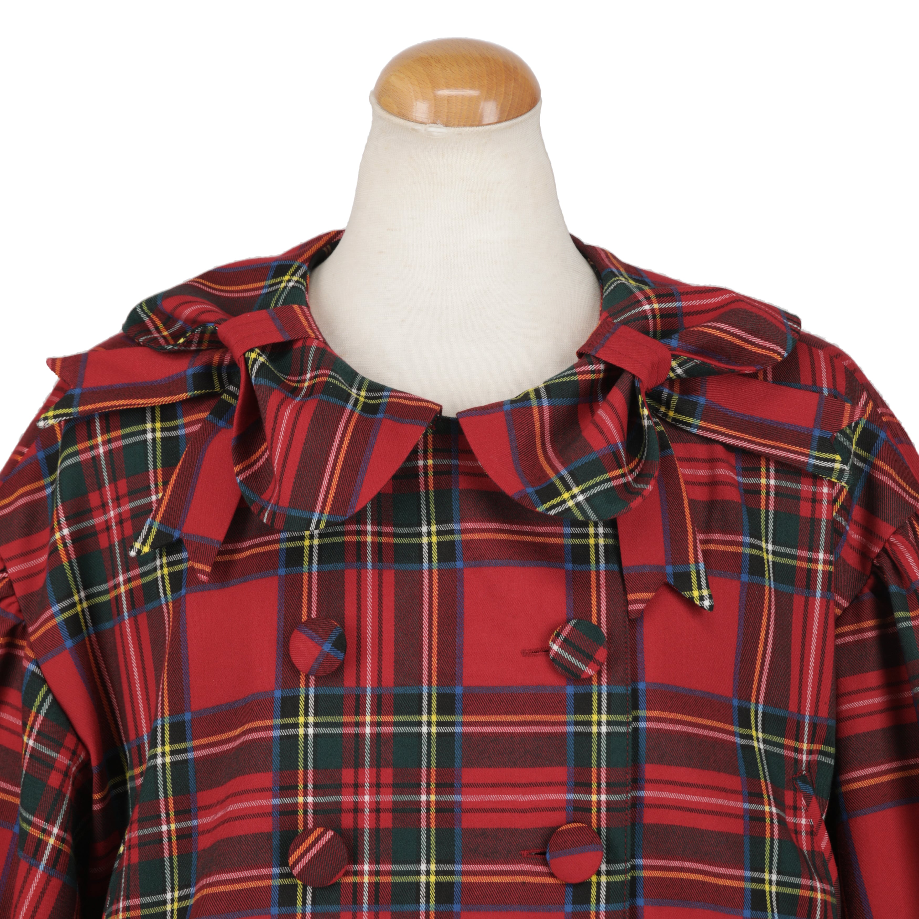 リボンカラージャケット RED