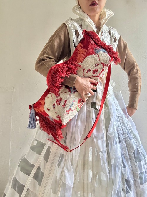 "Loop Collection" Rework Cushion Bag