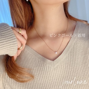 grain stone necklace #N1019
