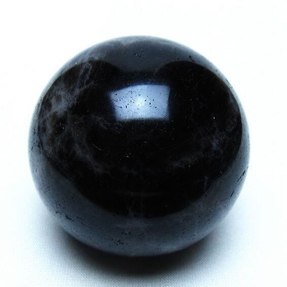 モリオン 黒水晶 丸玉 57mm 一点物 151-9441
