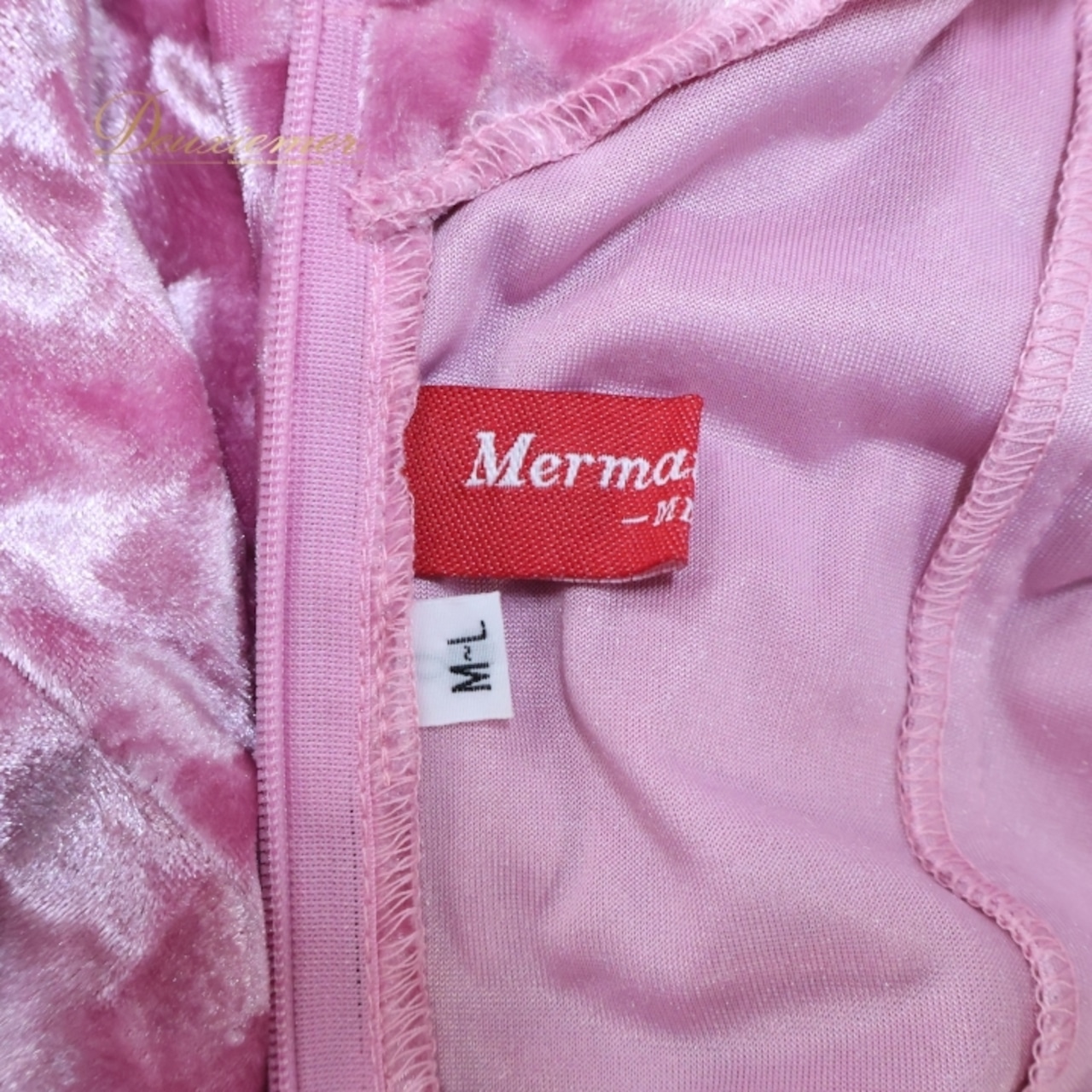 フラダンス 衣装 ワンピース ドレス マーメイドライン エムエムジェイ ピンク系 MermaidLine MMJ ワンショルダー ベロア ワンカラー かわいい 華やか 鮮やか 明るい 上品 高級感 おしゃれ ハワイアン アロハ フラ ダンス レッスン 練習