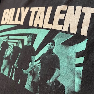 【M&O】Billy Talent バンドTシャツ バンt ロックt ビリータレント フォトプリント バックプリント パンク ロック ハードコア us古着