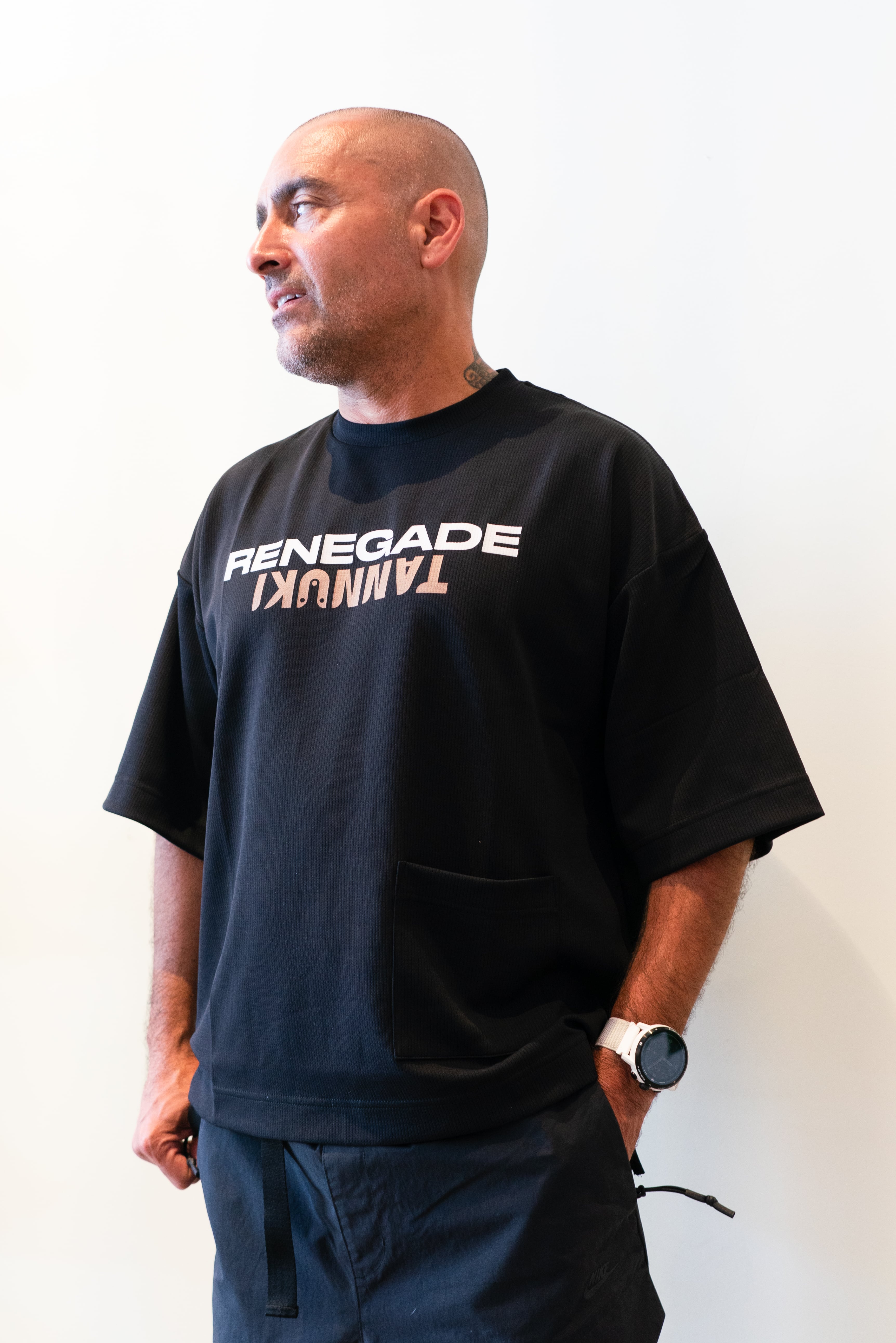 TRC Big-T : RENEGADE X TANNUKI Black | TANNUKI Running Wear Shop
