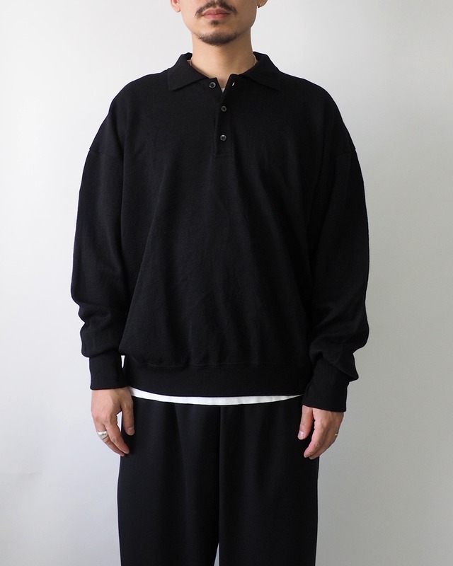 TROVE 2023AW / PORTAAT KNIT POLO-