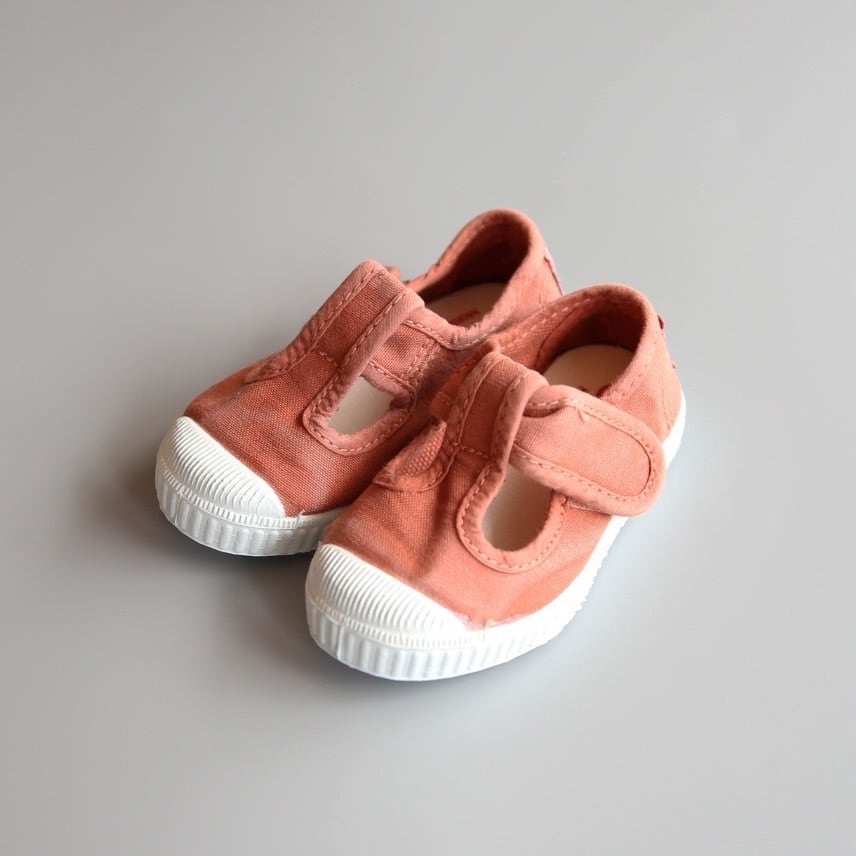 cienta(シエンタ)/ Tストラップシューズ / Cangrejo(ムラ染め) / 12.5cm〜18cm