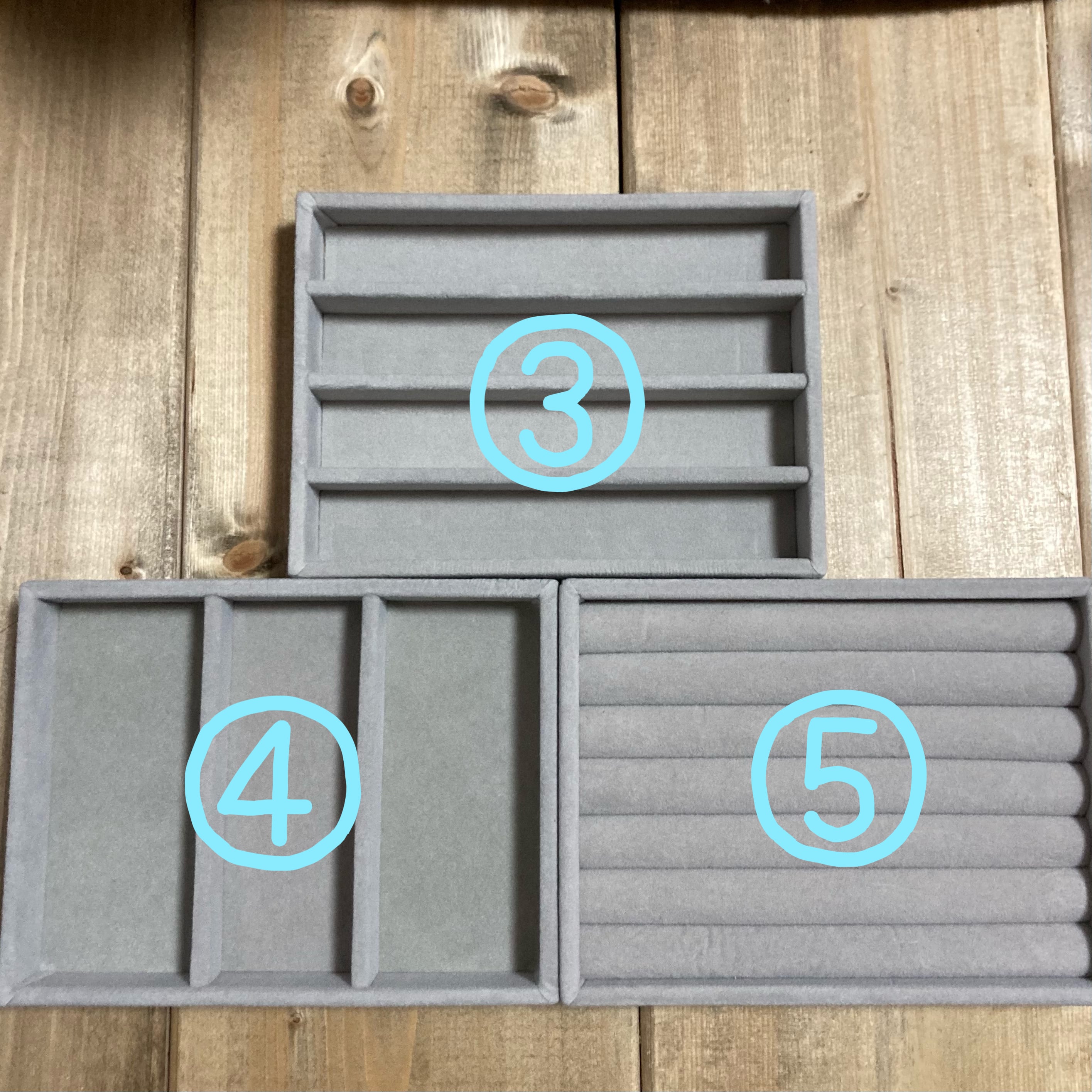 アクセサリー収納 アンティーク風 レトロ アクセサリーボックス 木製 3