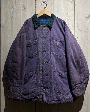 【a.k.a.C.a.k.a vintage】80's〜90's “Best Company” Beautiful Fade Vintage Covevall Jacket