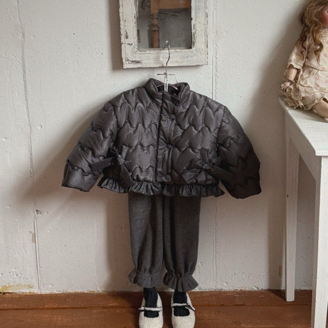 《予約》BANANA J ¨ ribbon wave padding