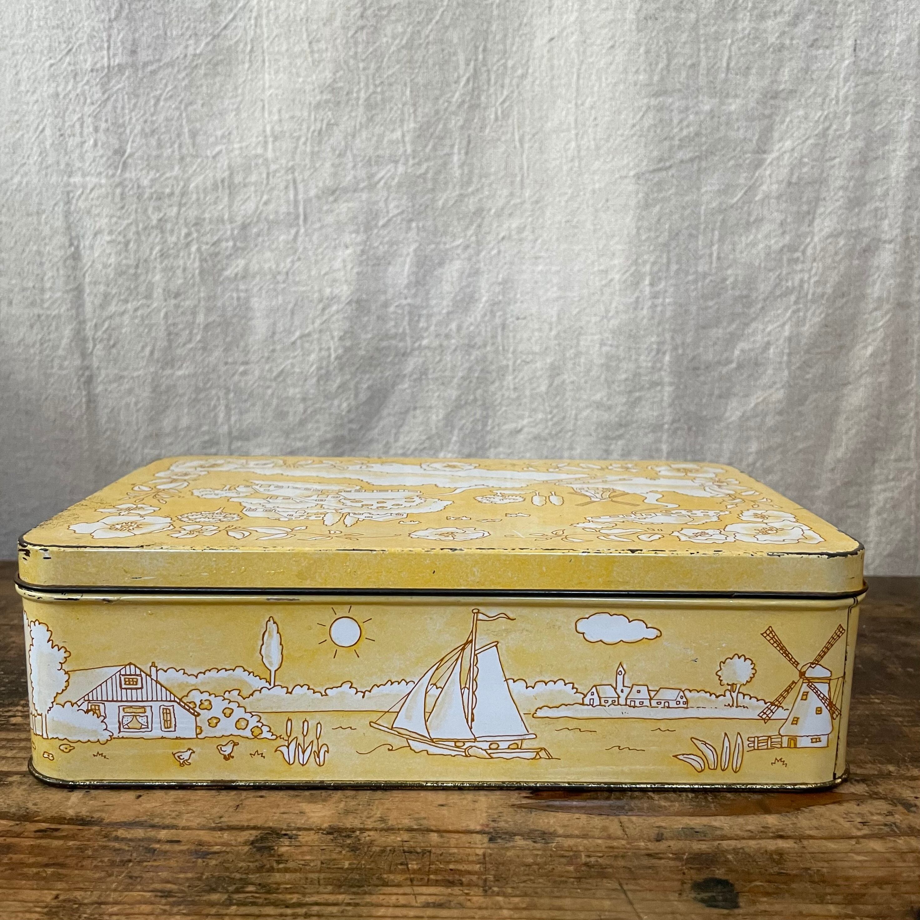 黄色い風景缶 | tsuitachi craft&brocante