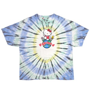 USED【2XL】HYPLAND × HELLO KITTY Collaboration Tie-Dye Tee / ©2021