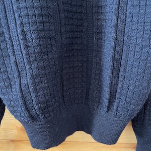 【VIESTENI】日本製 デザイン ニット セーター  個性的 Mサイズ 古着