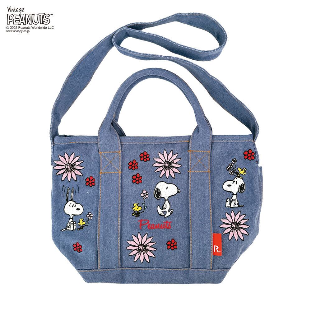 2025新作 スヌーピーバッグ トートバッグ ROOTOTE Vintage PEANUTS