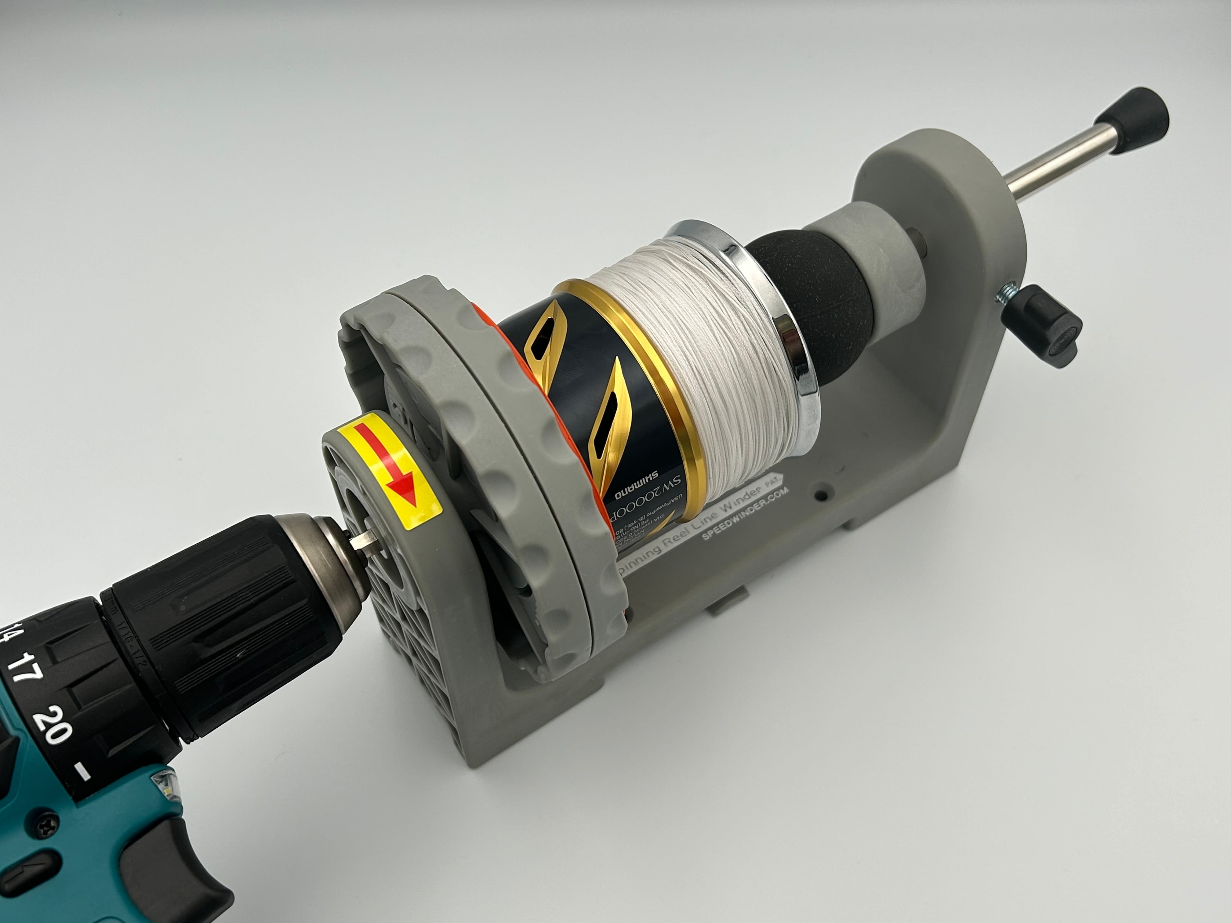 新品未使用 スピニングリールラインワインダー SP-15 （強化チューブ版