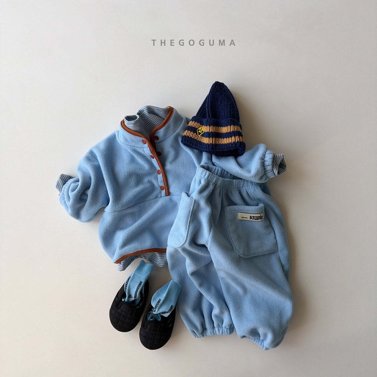 【取寄】THE GOGUMA トゥーマッチ配色アノラック|冬服|韓国子供服