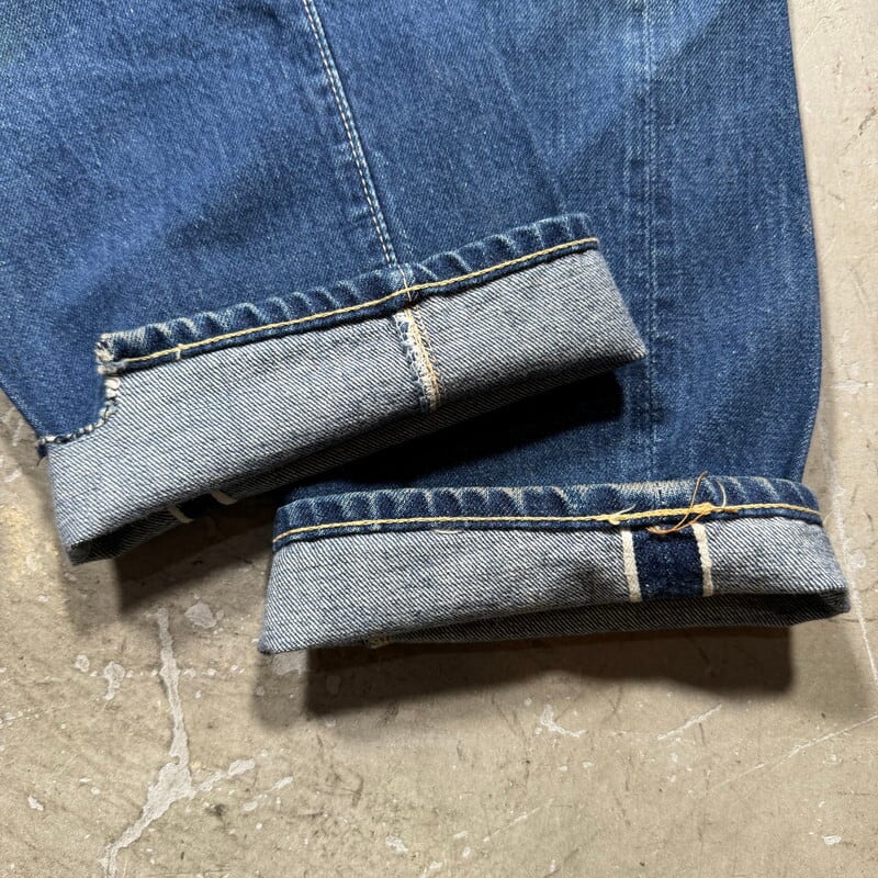 60's LEVI'S リーバイス 501 Big E デニム Sタイプ Vステッチ 足 60's LEVI'S リーバイス 501 Big E デニム Sタイプ Vステッチ 足