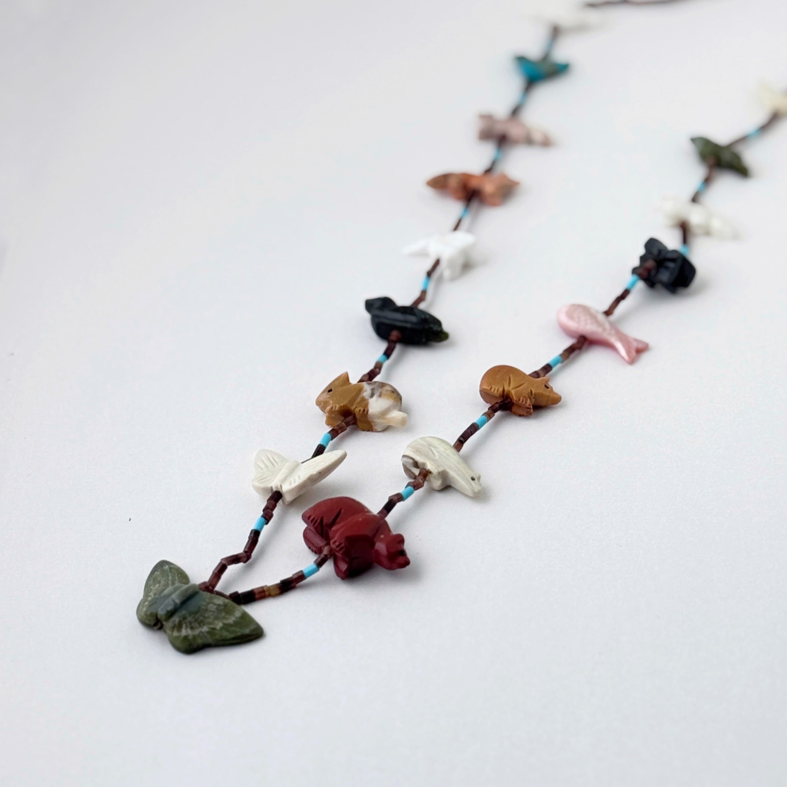 Indian Jewelry》一点物 バタフライ フェティッシュネックレス 鳥