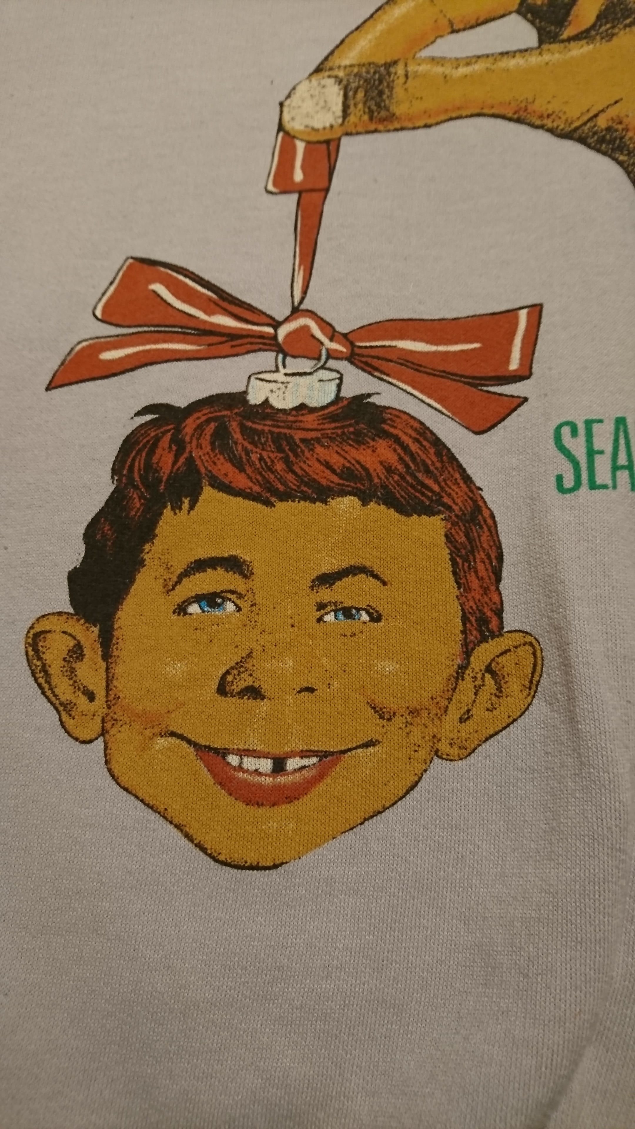 1970s MAD MAGAZINE SWEAT SHIRT | BOW & ARROW WEB STORE