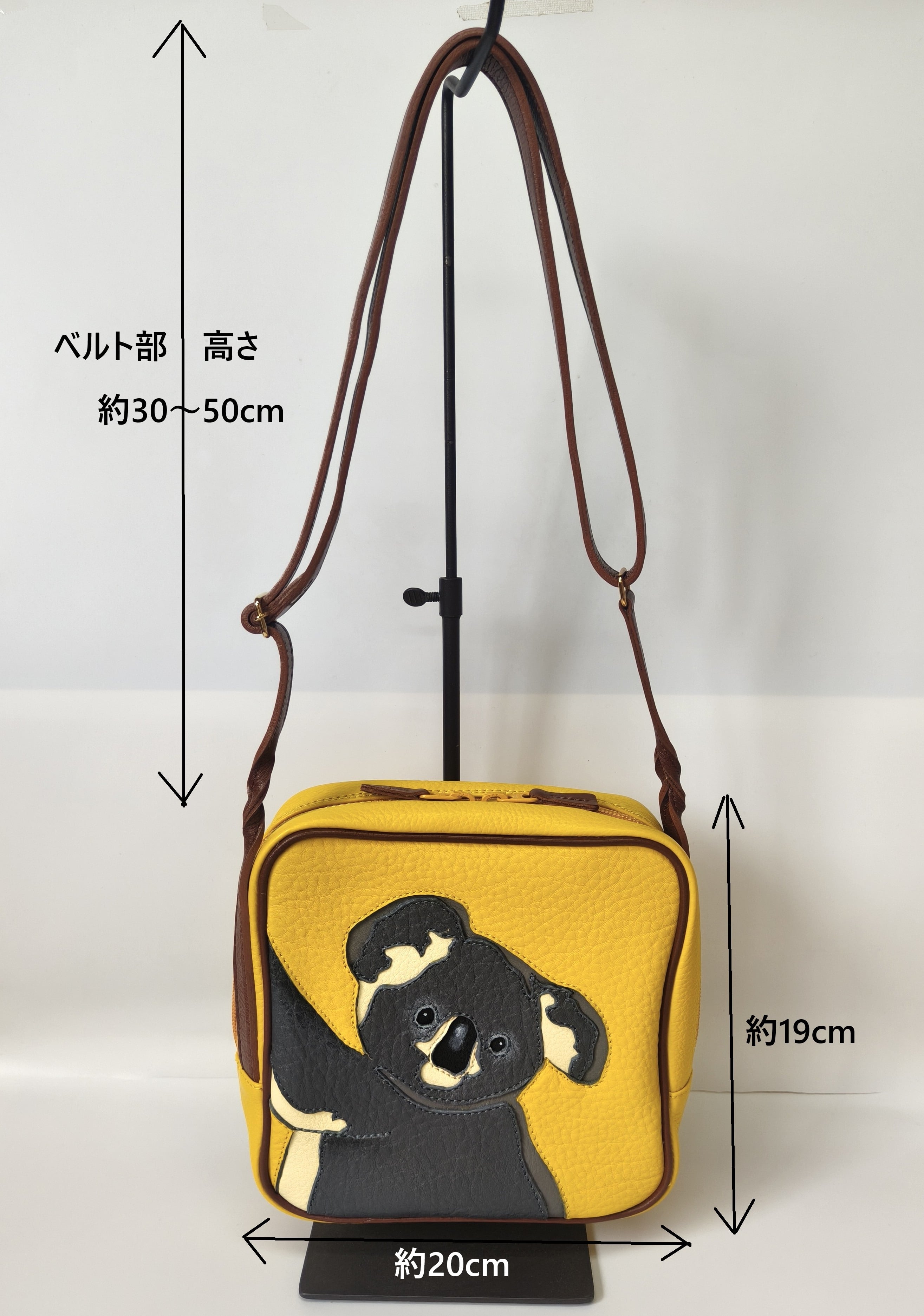 ☆NEW☆オーダー受付中：”鞄工房 香” コアラのショルダーバッグ