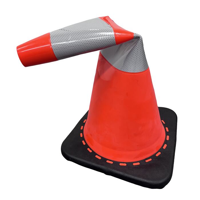 コーン 寒冷地仕様三角コーン フレックスコーン 385－100 赤