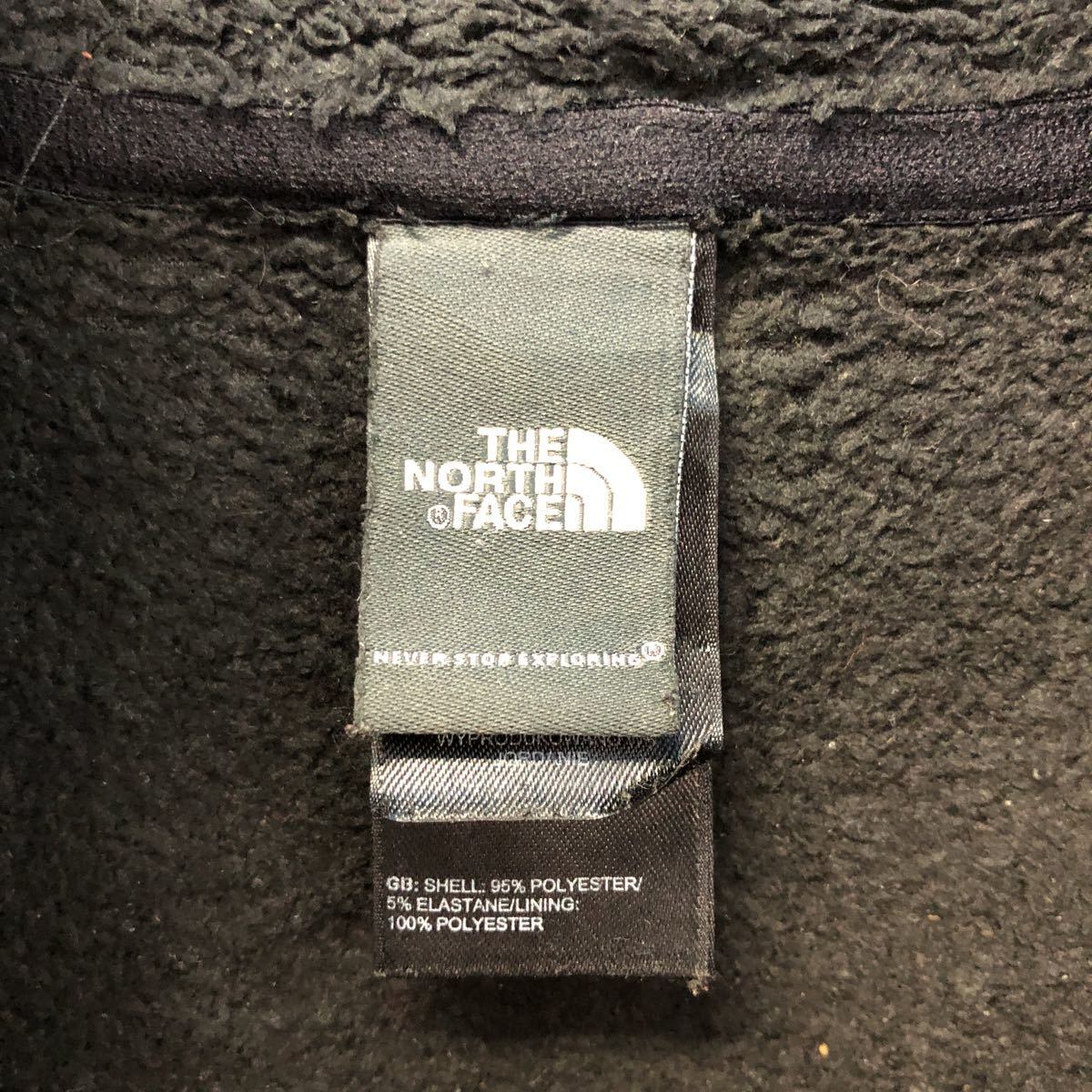 THE NORTH FACE フリース ジャケット レディース S ブラック ノース