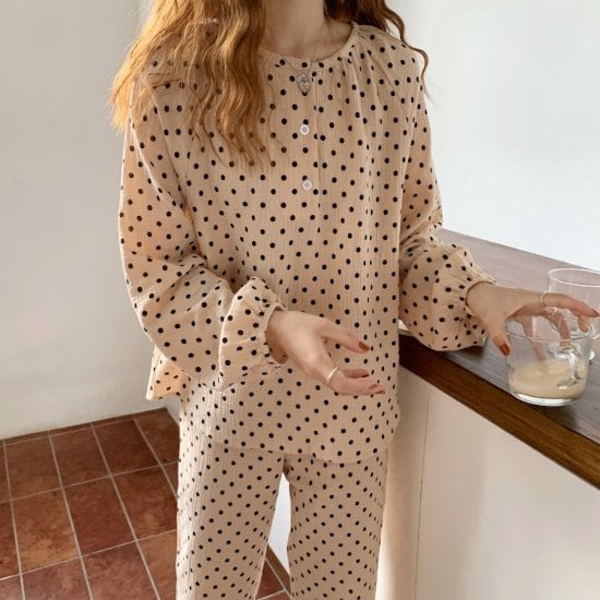 パジャマ レディース ルームウェア もこもこ 上下セット カーディガン