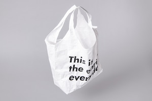 This is the Bag × enricheveryday Tyvek eco Bag／タイベック エコバック
