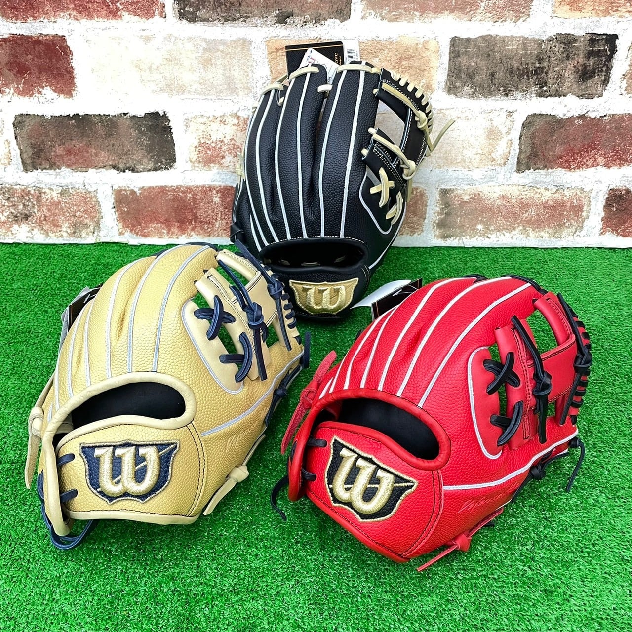 限定】ウイルソン Jr用グローブ6J型( 86型ベース) 型付け無料 ラベル