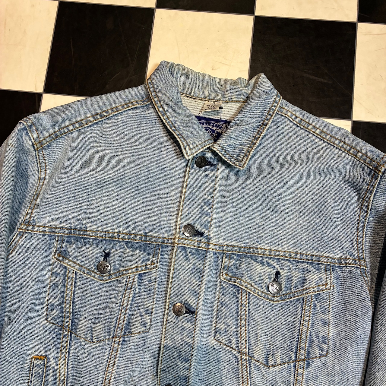 Hard Rock Cafe CHICAGO 刺繍デニムジャケット ハードロックカフェ