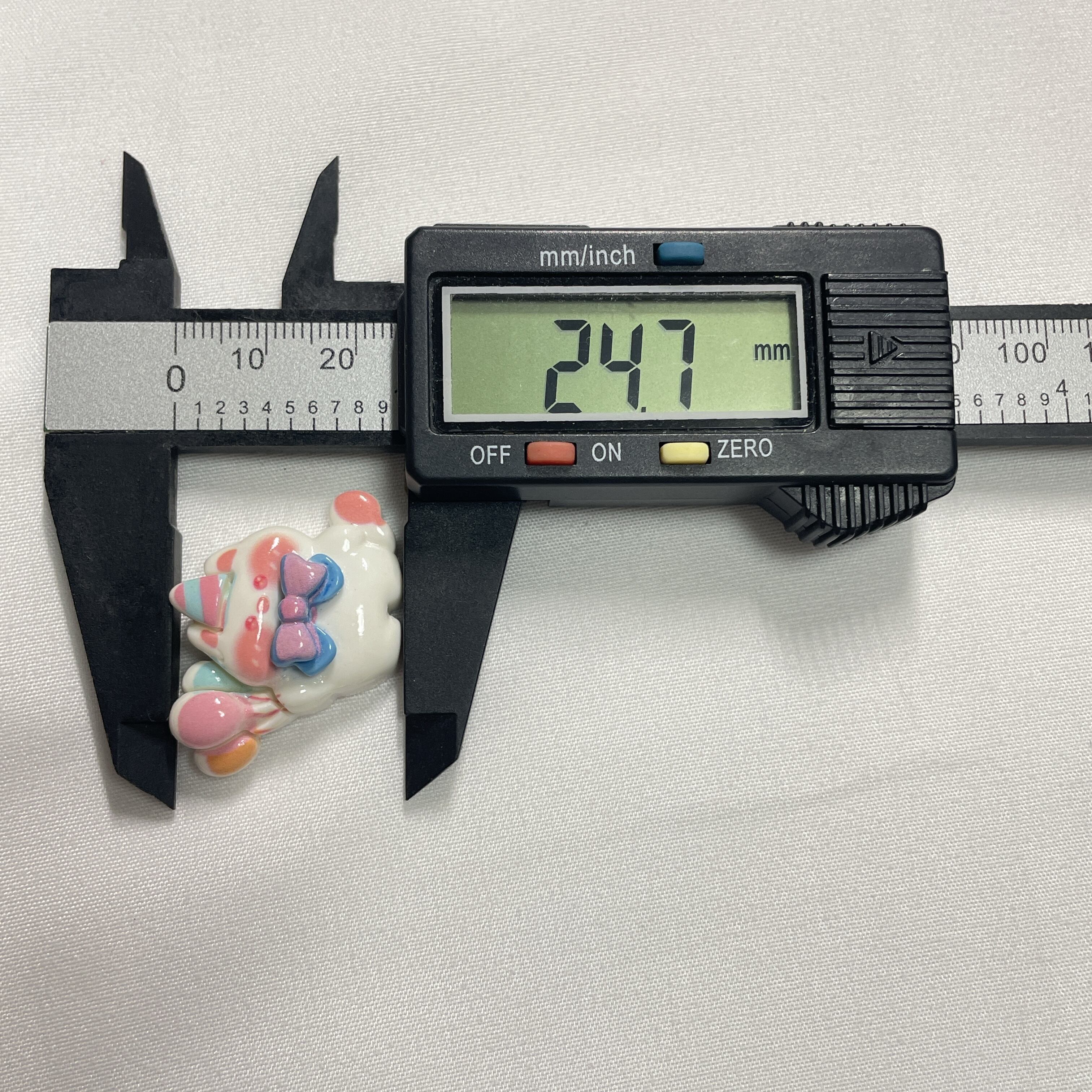 ねこ デコパーツ 風船 3個入り 貼り付けパーツ【DP-CT-BRN