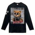 BAD BOY (ADULT: BLACK: + SLEEVE DESIGN)