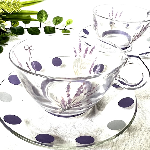 ルヴェール☆ラベンダーのカップ&ソーサー①