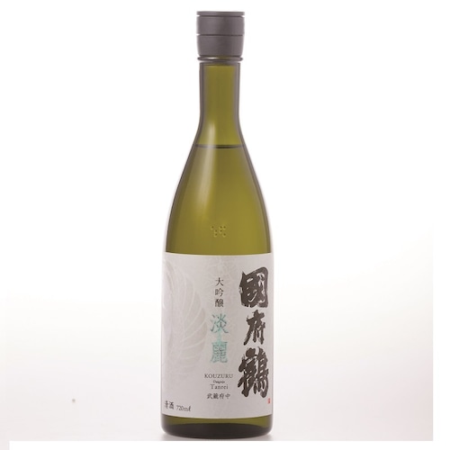 國府鶴　大吟醸酒　淡麗　720ml　（野口酒造店）