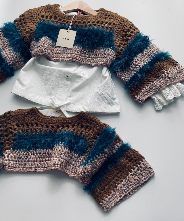 【即納】[GROWN] Dream Knit Pull Over Mauve