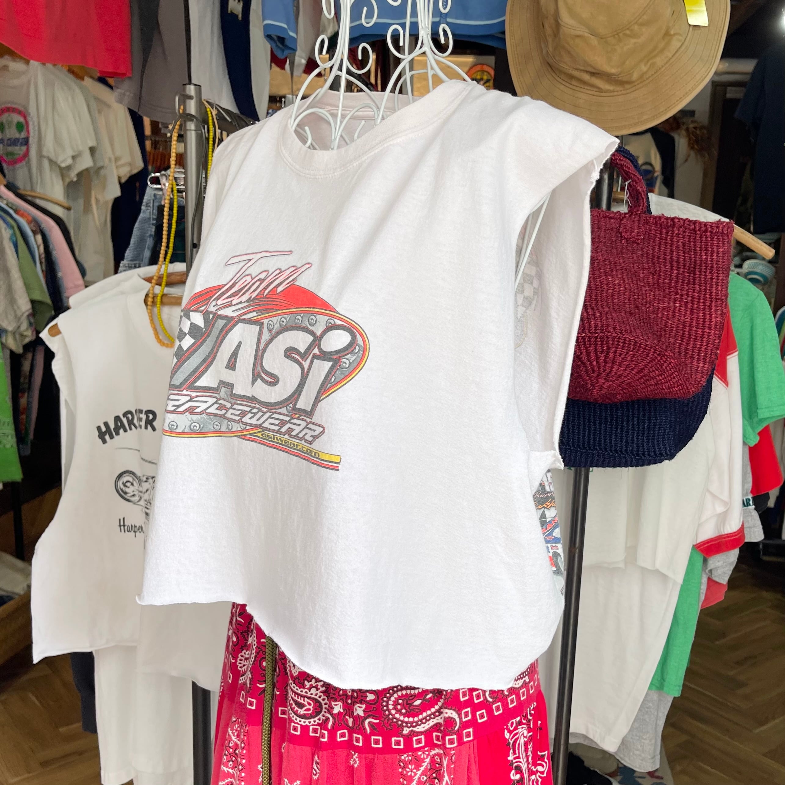 【Sz:?L?】カットオフTシャツ