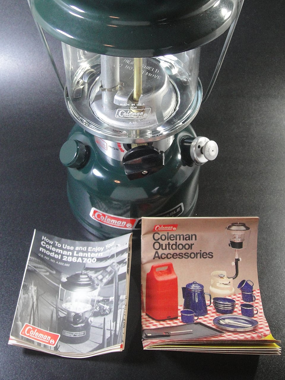 送料無料】80'sコールマン 286A700ワンマントルランタン 取扱説明書