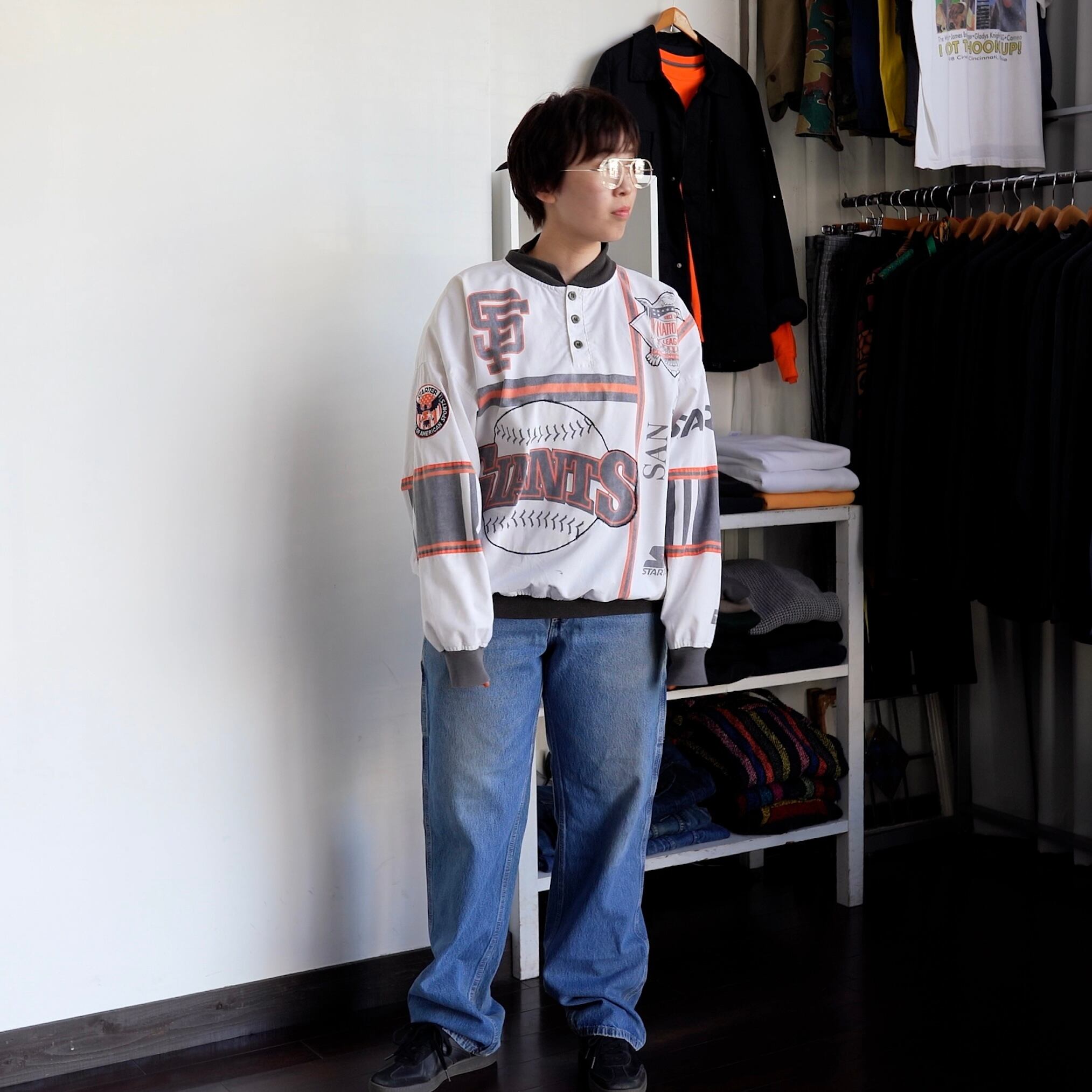 YouTube掲載】90s “STARTER” baseball shirt / 古着 スターター