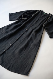 【suie】Linen tasuki robe coat/リネンたすき羽織りワンピース