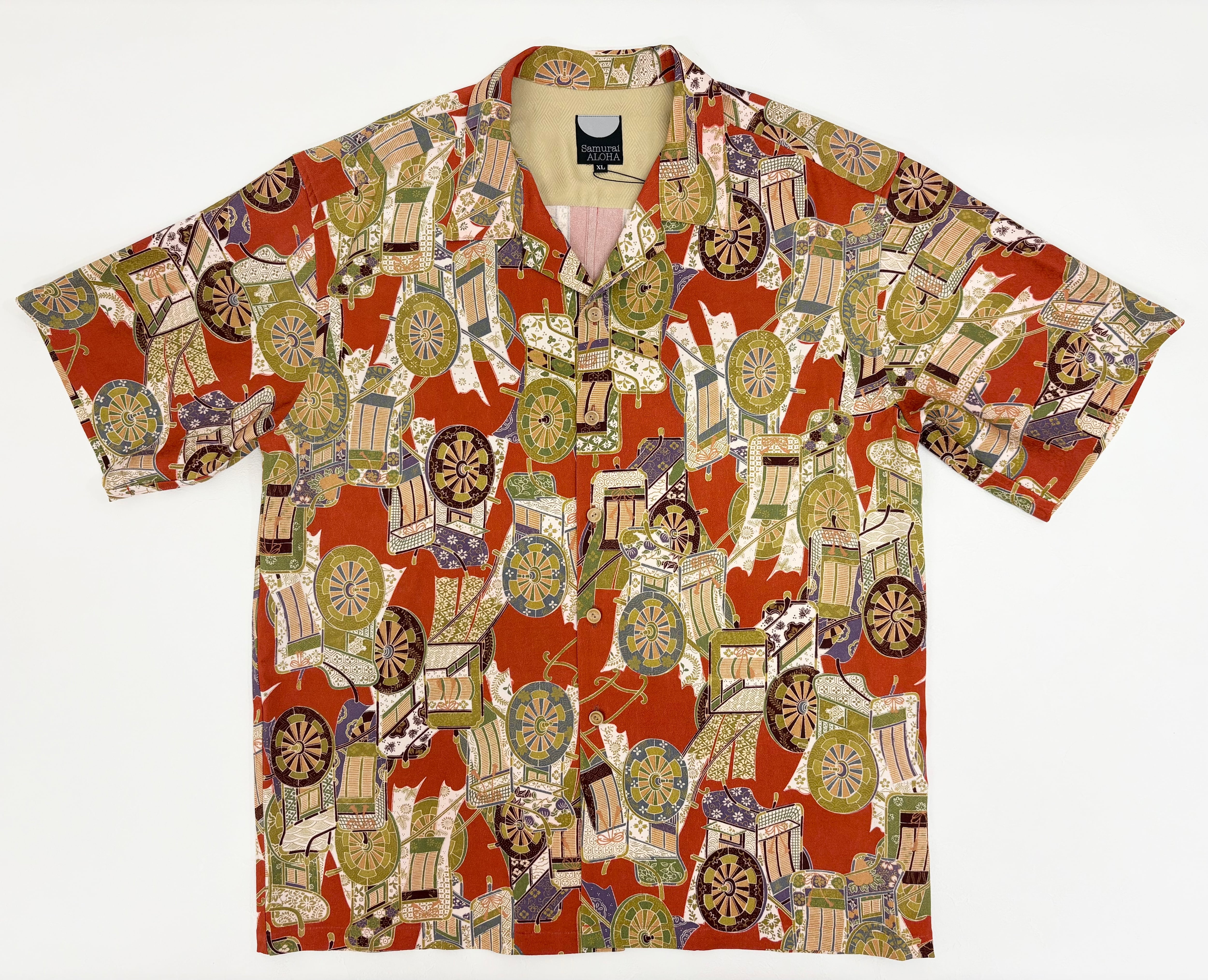 SAMURAI ALOHA アロハシャツ サムライアロハ polyester XL 32442116 | SAMURAI ALOHA