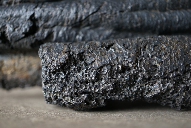 パホイホイ溶岩 Pahoehoe Lava 1408