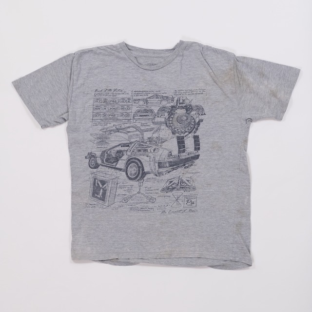 古着 バックトゥフューチャー BACK TO FUTURE DELOREAN Tシャツ