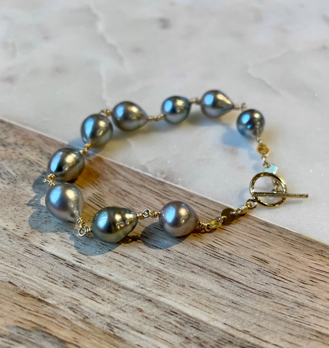 タヒチアンパールブレスレット | Bonny Port .: 