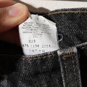 極美品 36×36 505-0259 USA 94年 先染め 黒 ブラックデニムパンツ Levi’s リーバイス