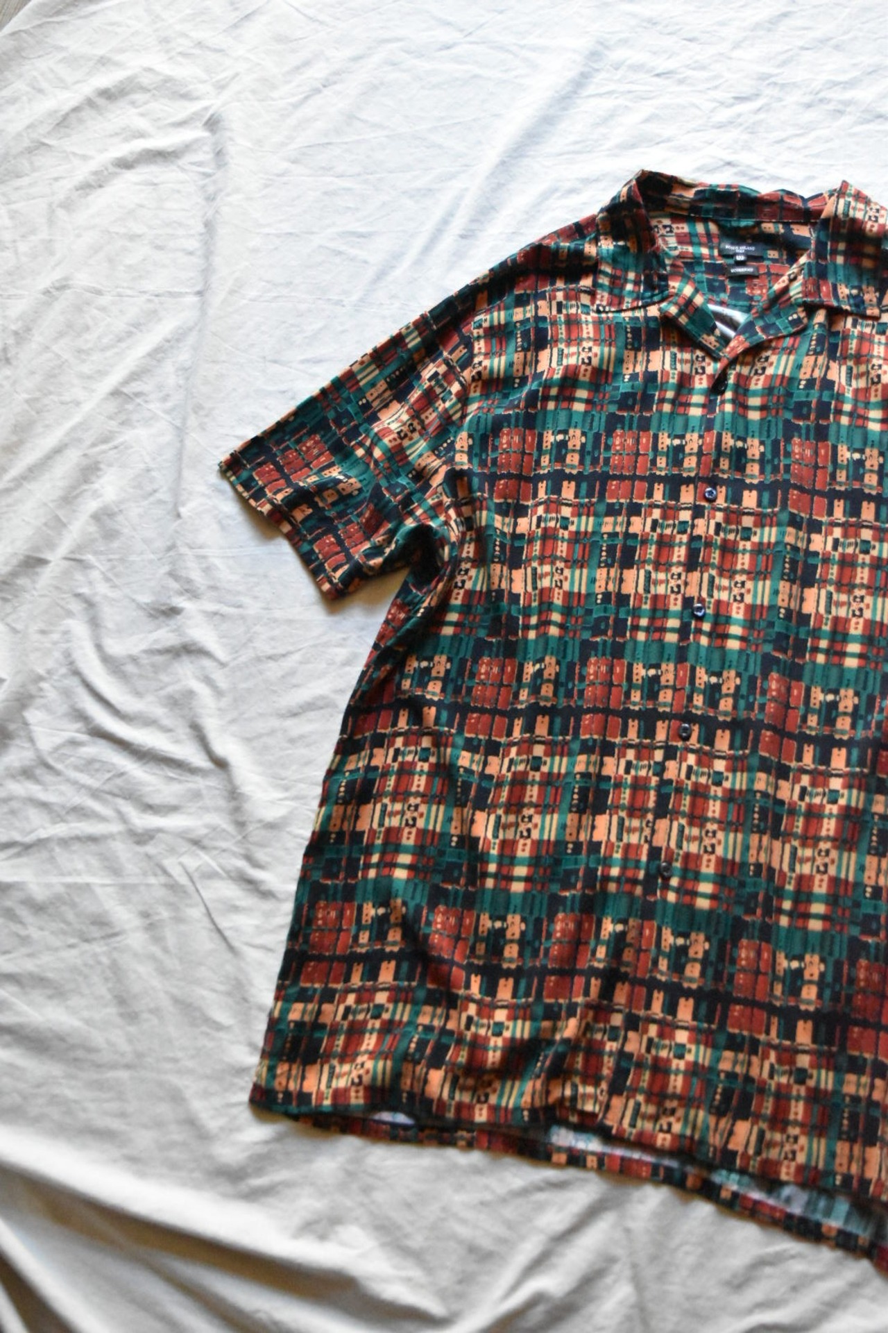 Art patternd S/S shirt