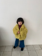 ペッパー / PEPPER / キャメルベルベットパンツ / 韓国子供服 / キッズ / 26winter〖取寄〗*XS~XL*